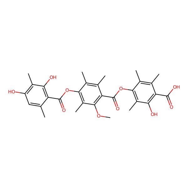 2D Structure of Thielavin K