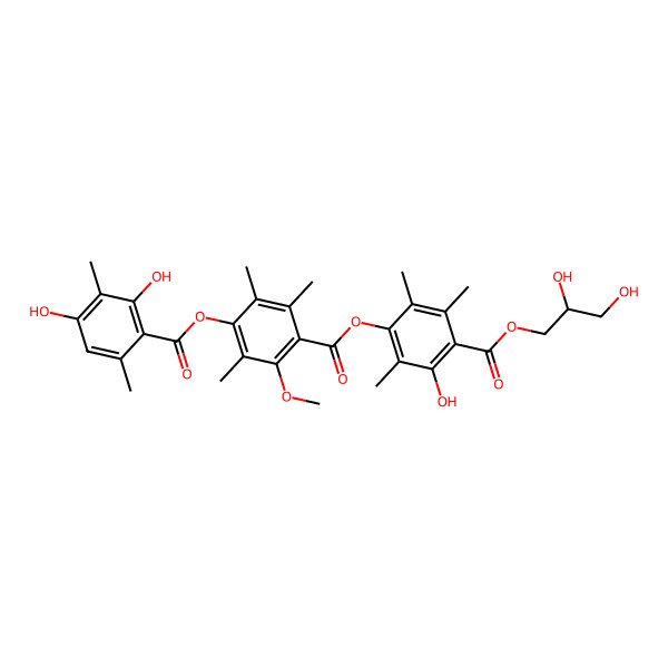 2D Structure of Thielavin L