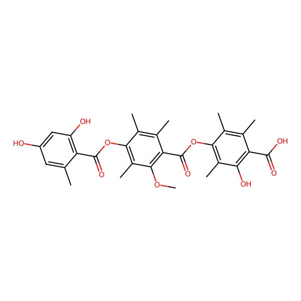 2D Structure of Thielavin M