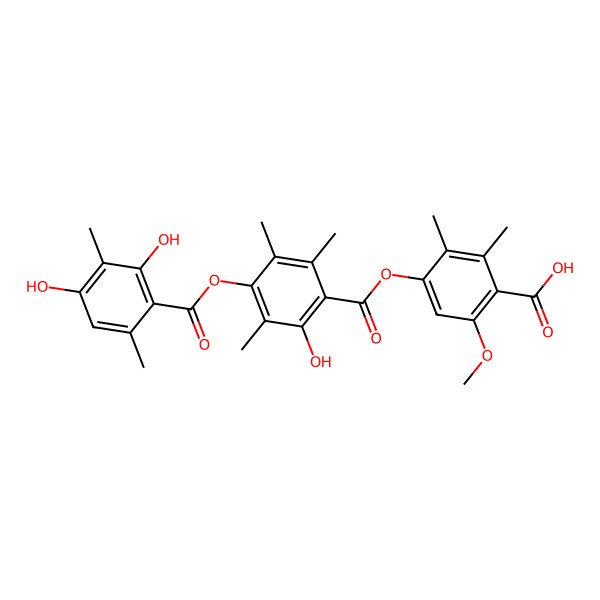 2D Structure of Thielavin N
