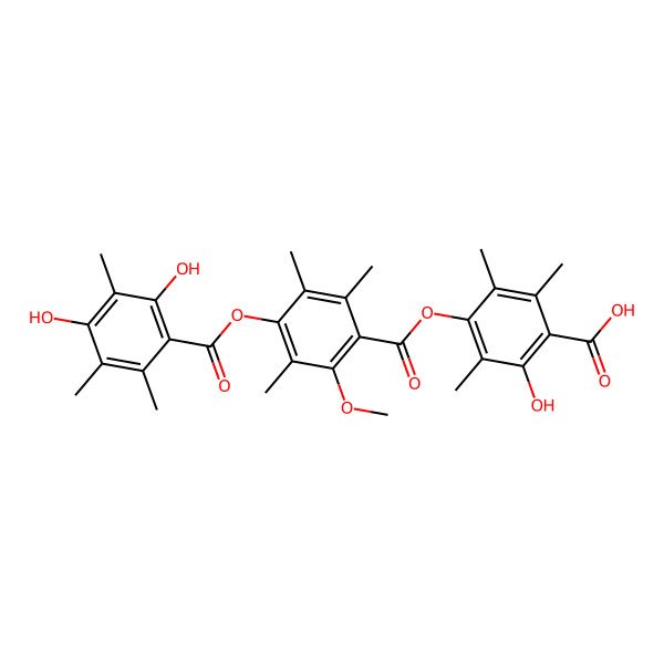 2D Structure of Thielavin O