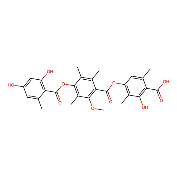 2D Structure of Thielavin X