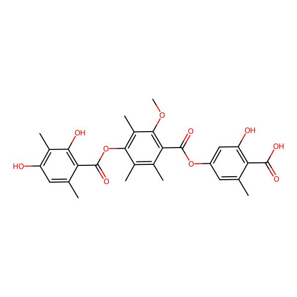 2D Structure of Thielavin Y