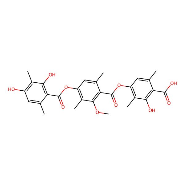 2D Structure of Thielavin Z1