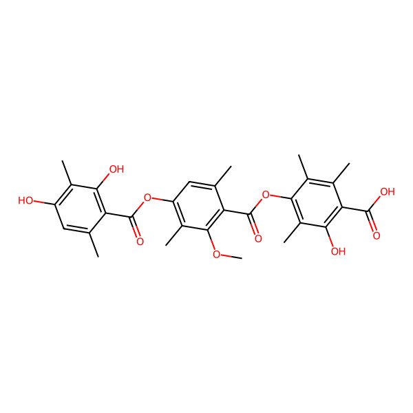 2D Structure of Thielavin Z2