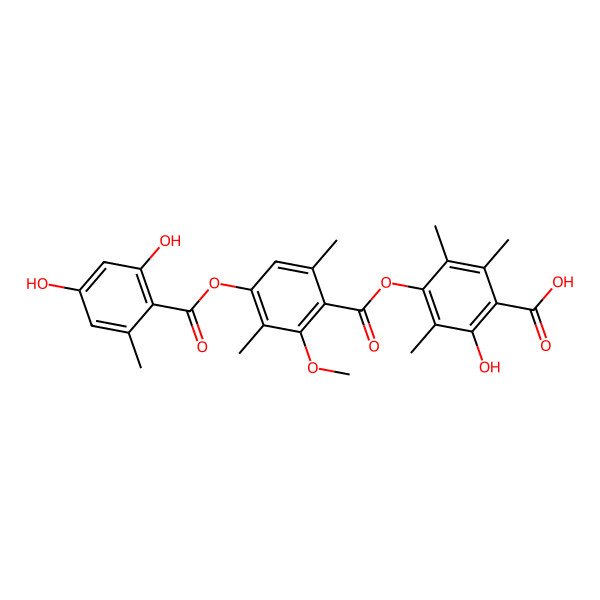 2D Structure of Thielavin Z5