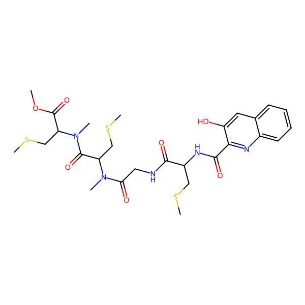 2D Structure of Thiochondrilline A