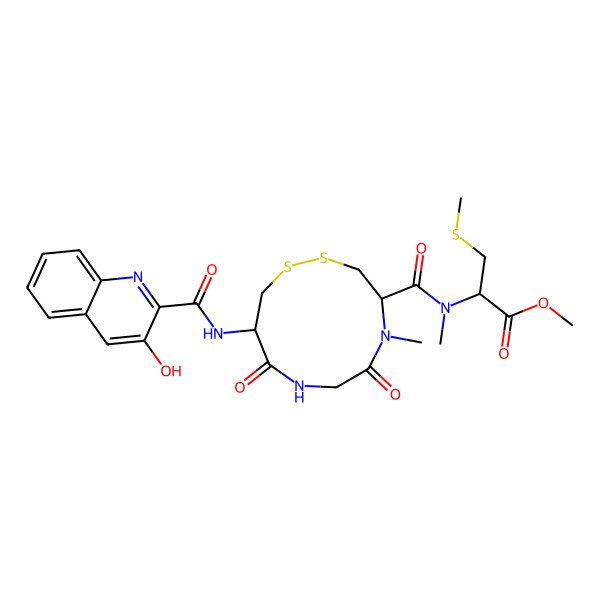 2D Structure of Thiochondrilline C