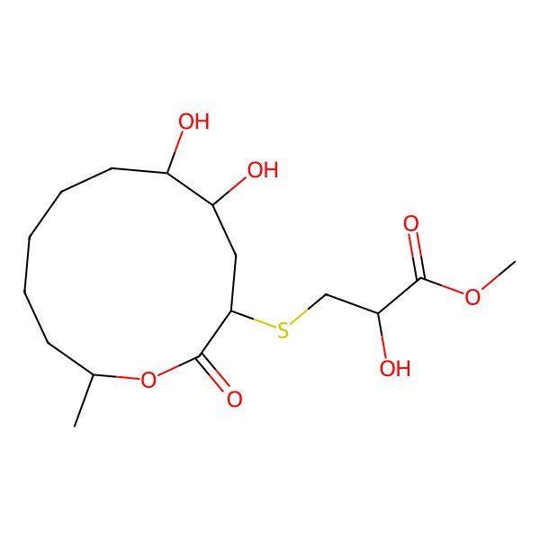2D Structure of Thiocladospolide D