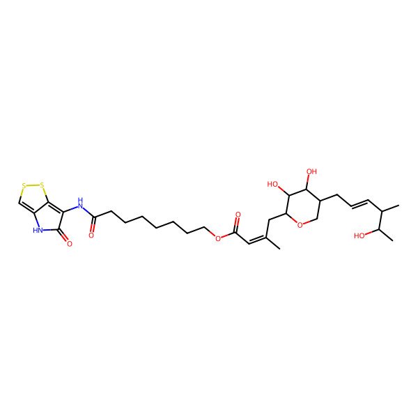 2D Structure of Thiomarinol C