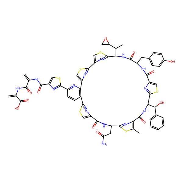 2D Structure of Thiomuracin A