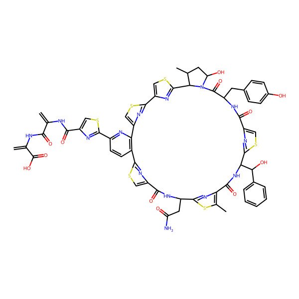 2D Structure of Thiomuracin I