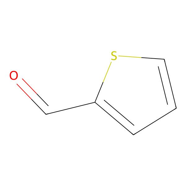 2D Structure of Thiophene-2-carbaldehyde