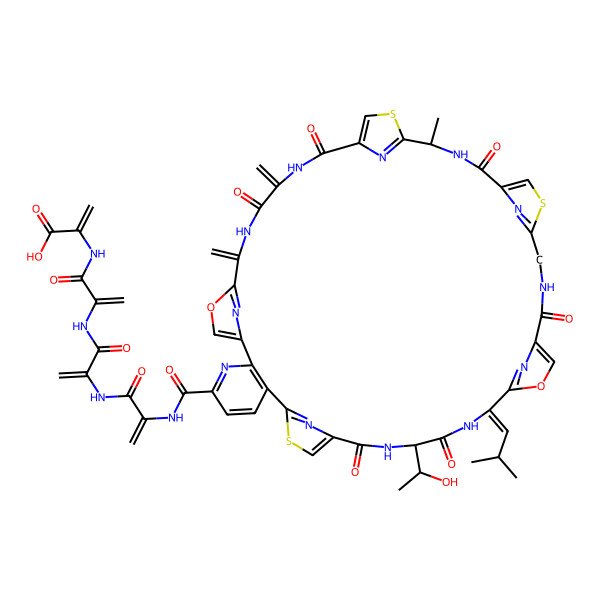 2D Structure of Thioplabin C