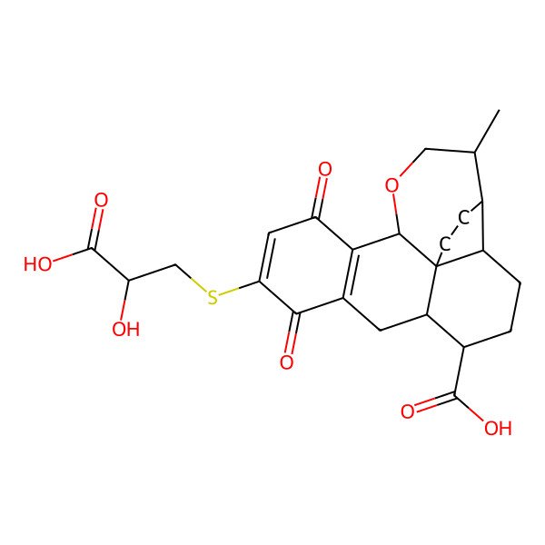 2D Structure of Thiopleurotinic acid A