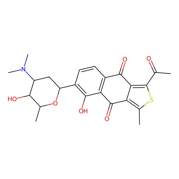 2D Structure of Thioquinomycin B