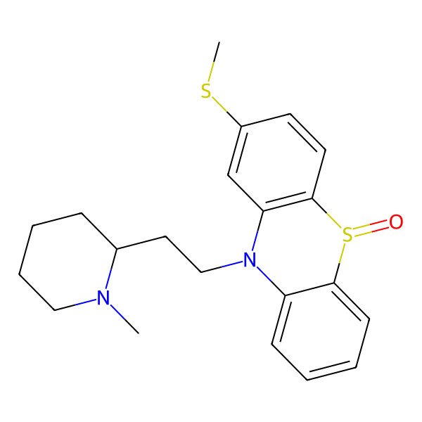 2D Structure of Thioridazine-5-sulfoxide