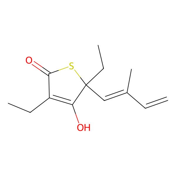 2D Structure of Thiotetromycin