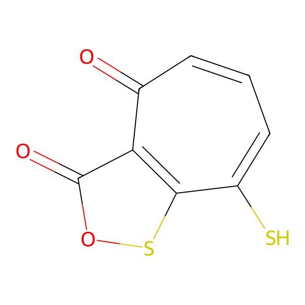 2D Structure of Thiotropocin