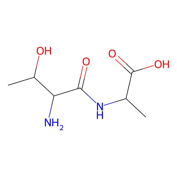 2D Structure of Thr-Ala