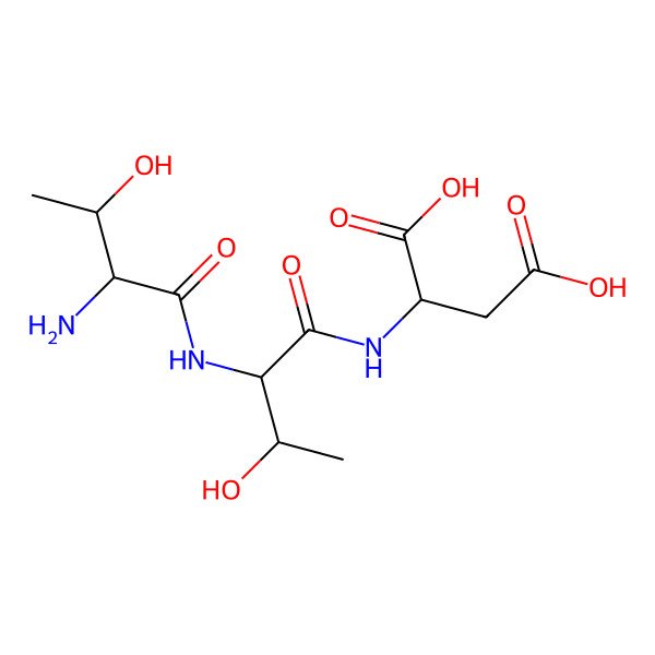 2D Structure of Thr-Thr-Asp
