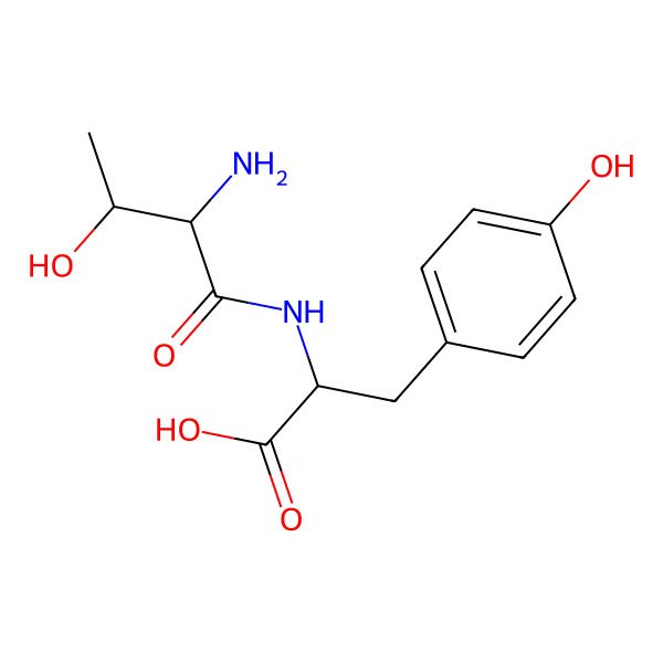 2D Structure of Thr-Tyr