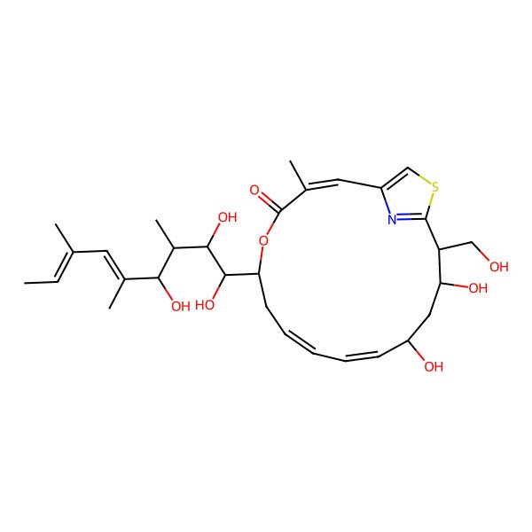 2D Structure of Thuggacin cmc A