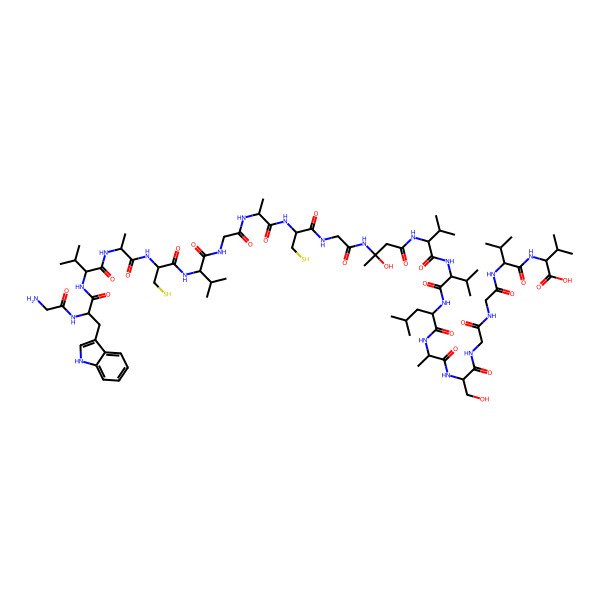 2D Structure of Thuricin 439B