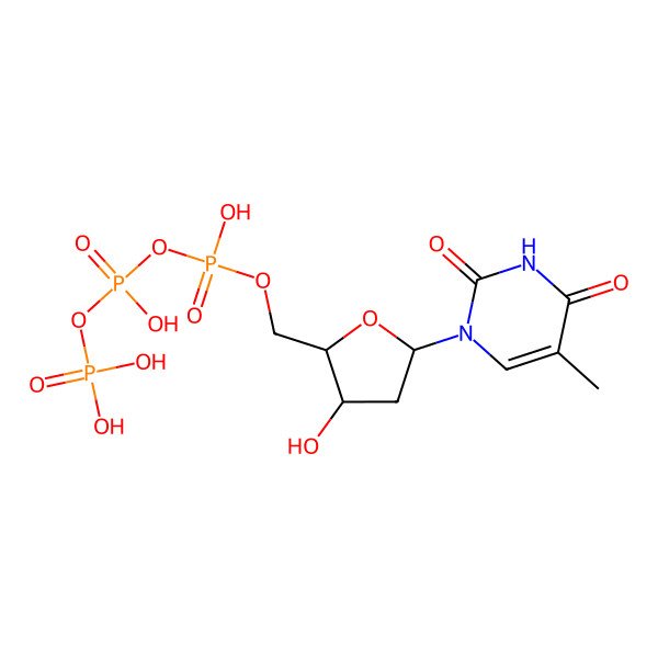 2D Structure of dTTP