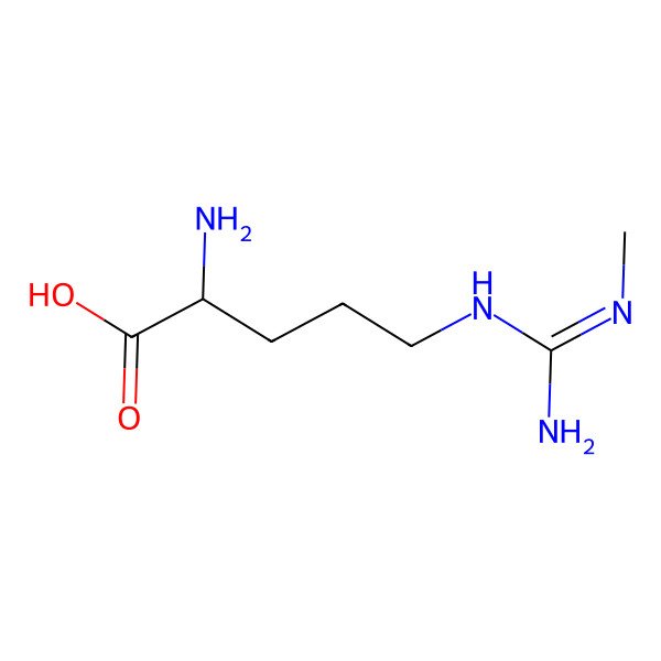 2D Structure of Ng-monomethyl-l-arginine