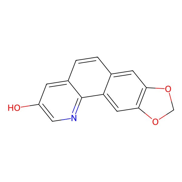 2D Structure of Toddaquinoline