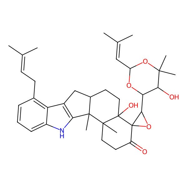 2D Structure of Tolypocladin H