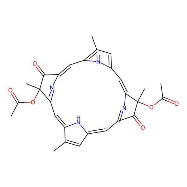 2D Structure of Tolyporphin I