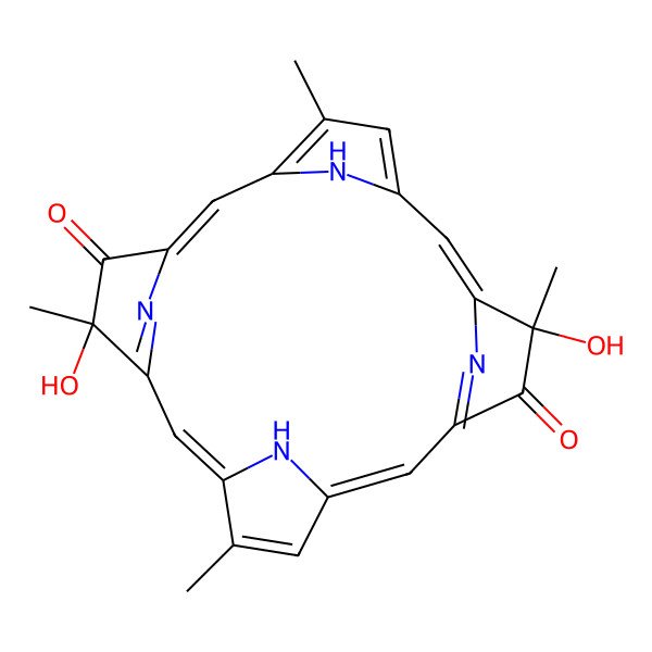 2D Structure of Tolyporphin J