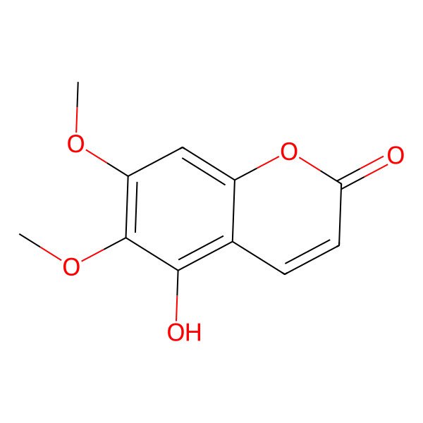 2D Structure of Tomentin