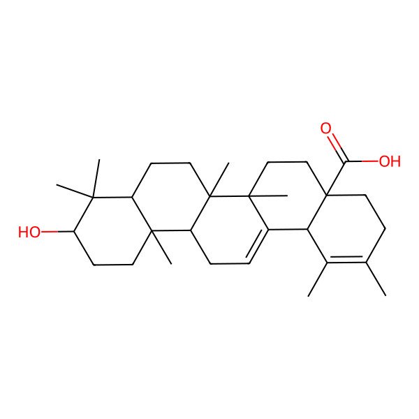 2D Structure of Tomentosolic acid 2D Structure of Tomentosolic acid