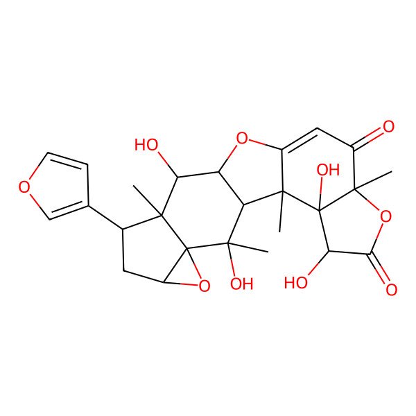 2D Structure of Toonaciliatin A