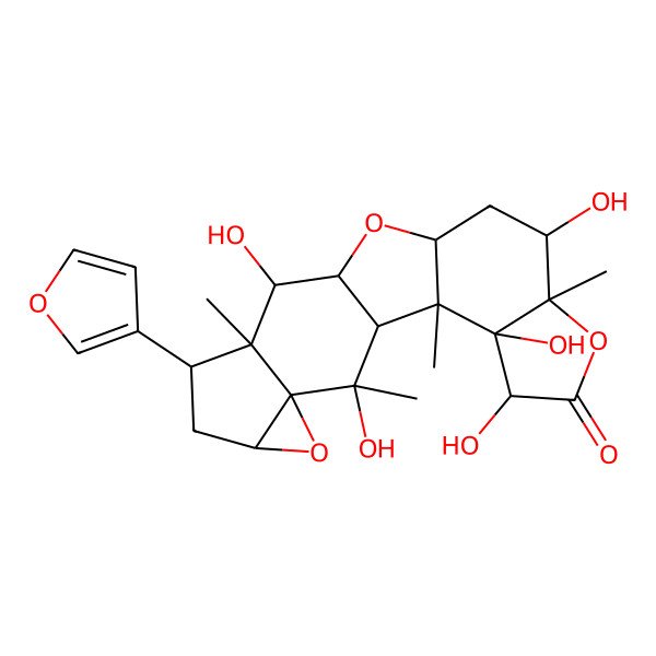 2D Structure of Toonaciliatin F 2D Structure of Toonaciliatin F