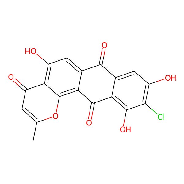 2D Structure of Topopyrone A