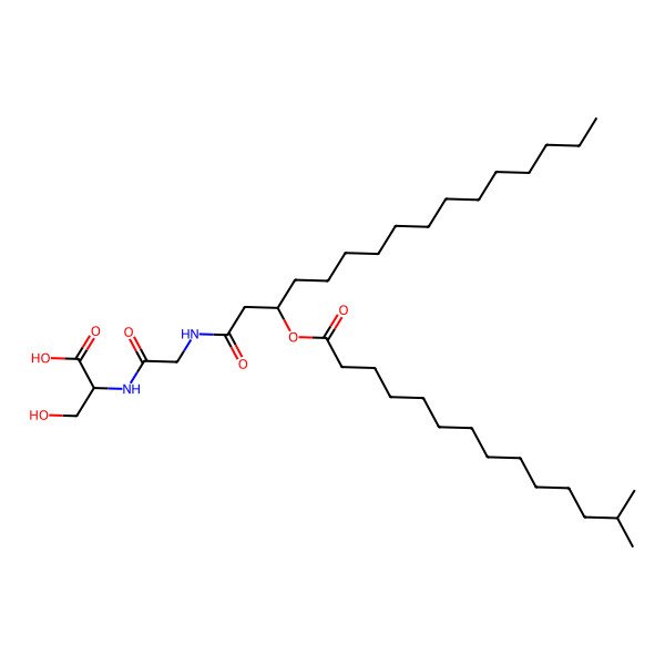 2D Structure of Topostin D (D640)
