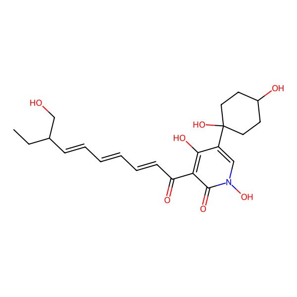 2D Structure of Torrubiellone A
