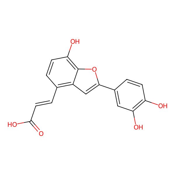 2D Structure of Tournefolic Acid A