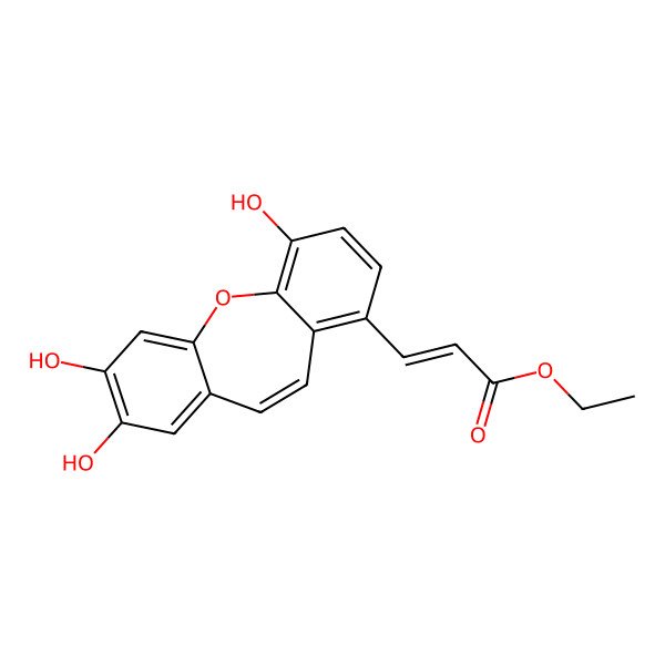 2D Structure of Tournefolic acid B ethylester