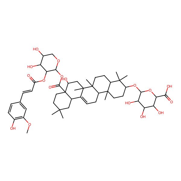 2D Structure of Tragopogonsaponin C