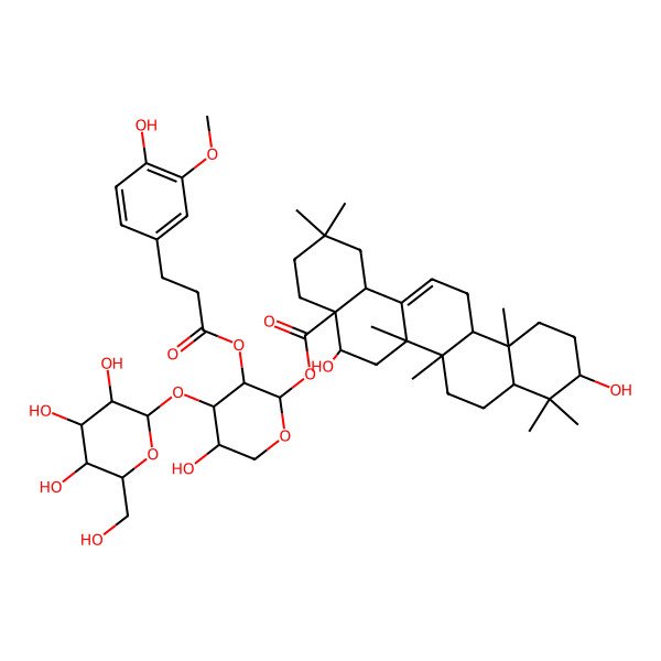 2D Structure of Tragopogonsaponin M