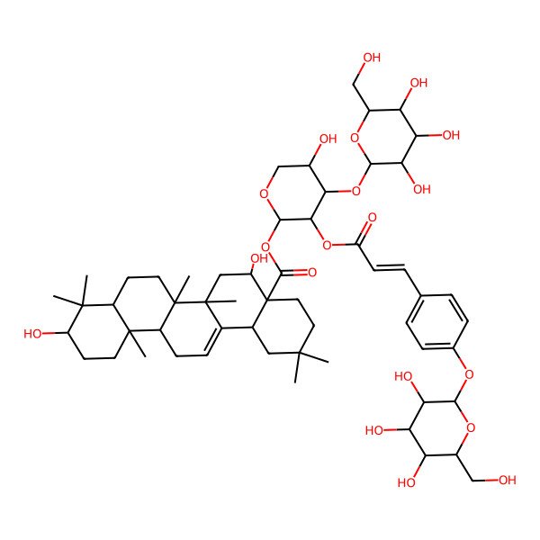 2D Structure of Tragopogonsaponin Q