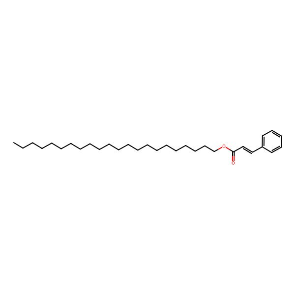 2D Structure of docosyl (E)-3-phenylprop-2-enoate 2D Structure of docosyl (E)-3-phenylprop-2-enoate