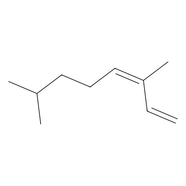 2D Structure of trans-Dihydroocimene
