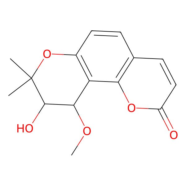 2D Structure of trans-Methylkhellactone