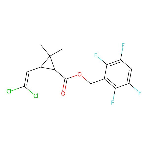 2D Structure of Transfluthrin